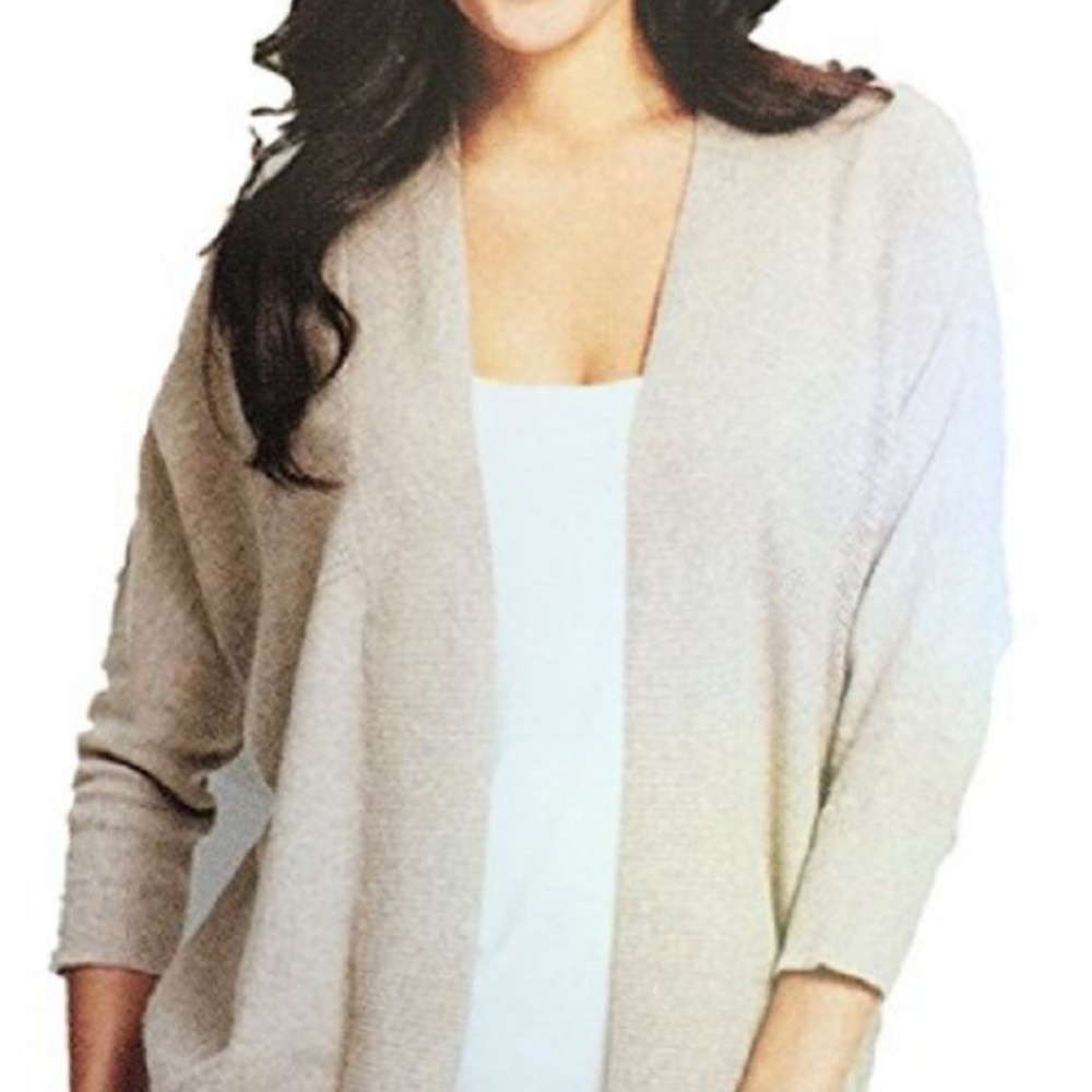 Leo & Nicole Women's 3/4 Sleeve Cardigan Sweater